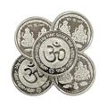 Ganesha Lakshmi / Laxmi Pure Silver (999) 10 Gram Coin (Pack of 5 Coins)